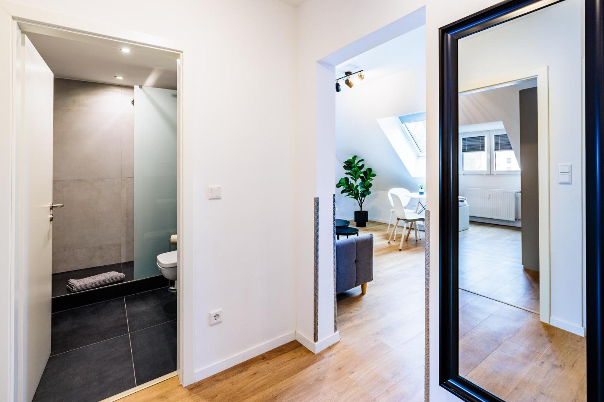 Glueck Auf Appartements Herkulesstrasse Essen Bagian luar foto